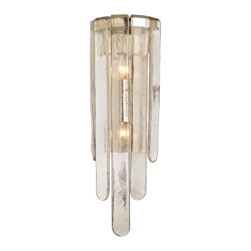 Hudson Valley 9410-PN Fenwater Two Light Wall Sconce, Polished Nickel