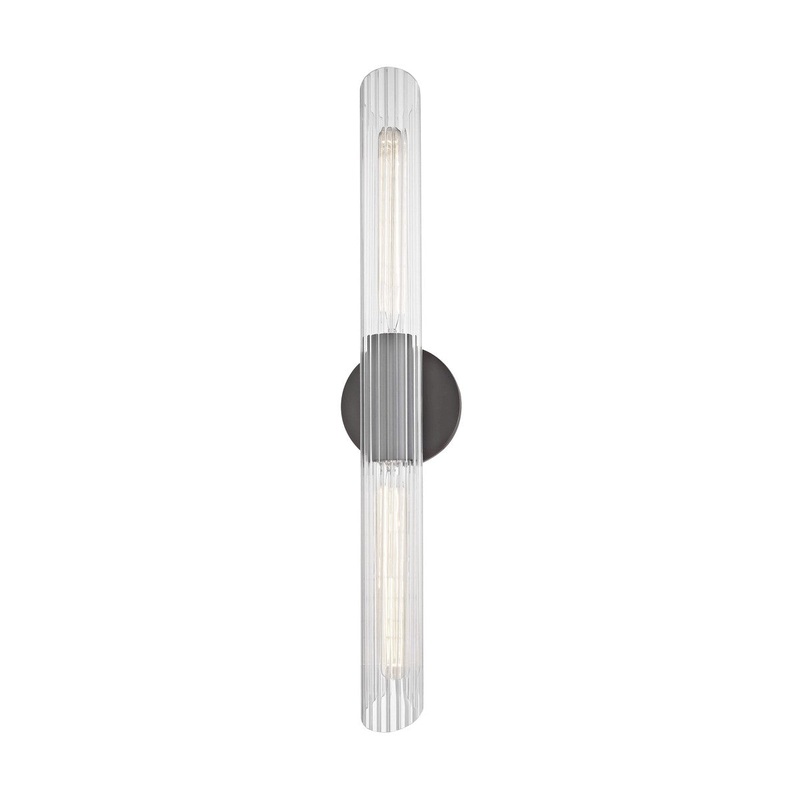 Mitzi H177102L-OB Cecily Two Light Wall Sconce, Old Bronze