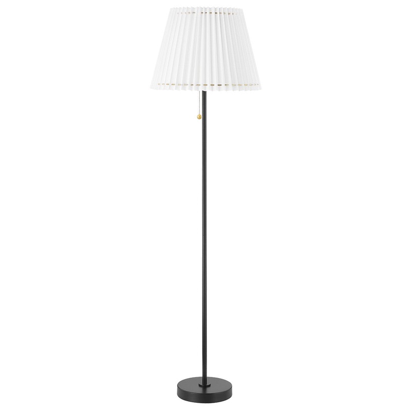 Mitzi HL476401-SBK Demi LED Floor Lamp, Soft Black