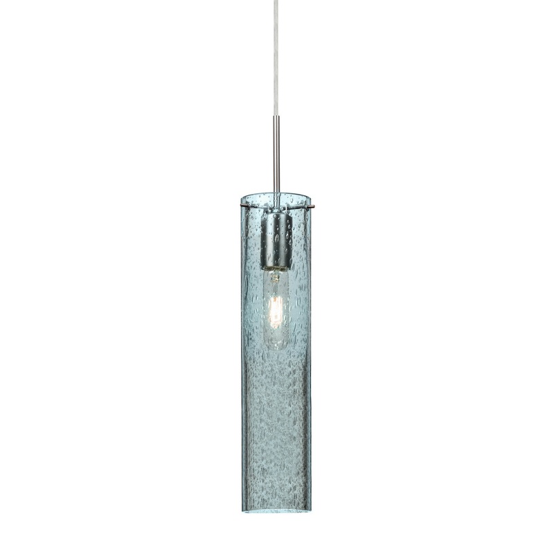 Besa 1JC-JUNI16BL-SN Juni One Light Pendant Satin Nickel