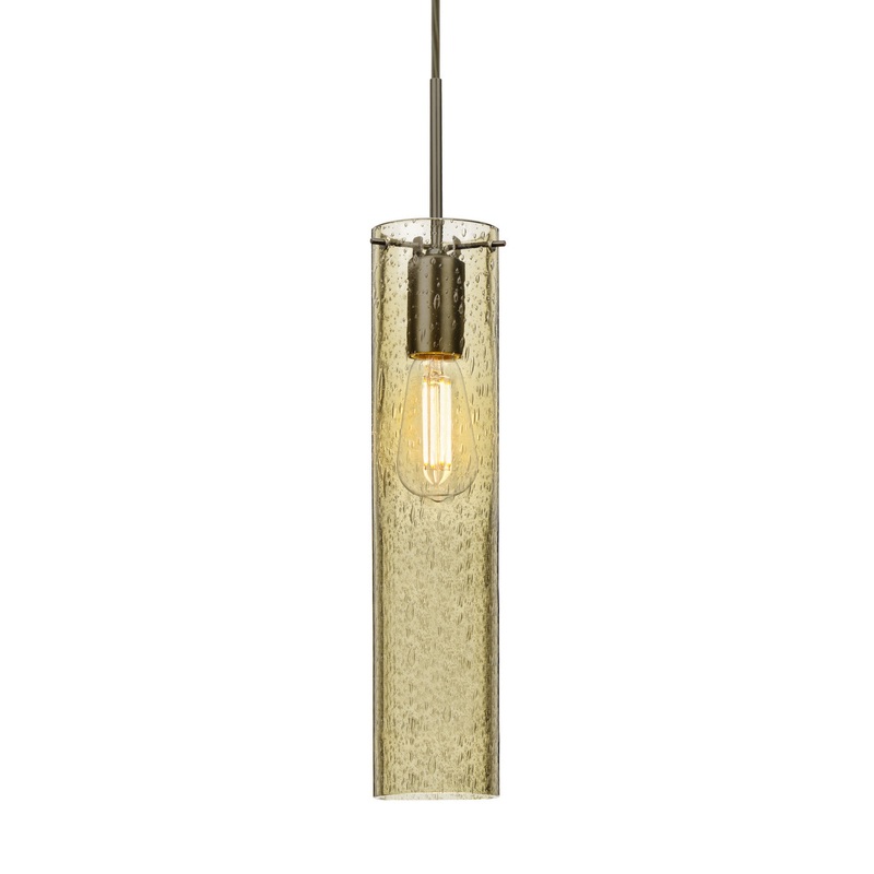 Besa 1JC-JUNI16GD-EDIL-BR Juni One Light Pendant Bronze