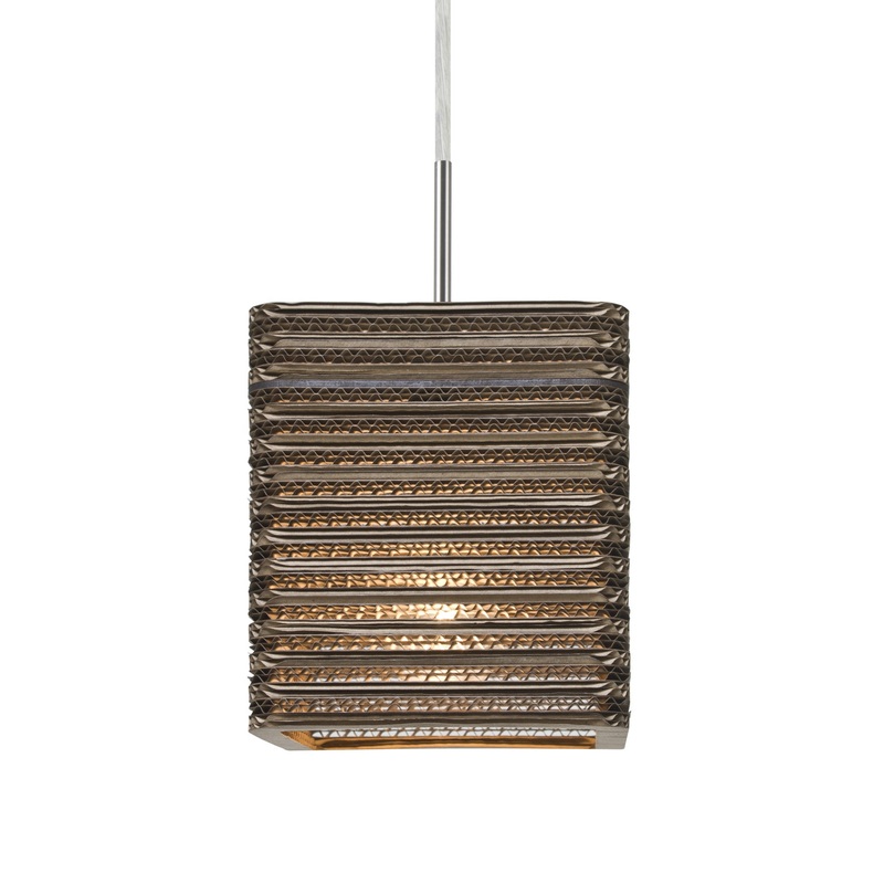 Besa 1JC-KIRK6-LED-SN Kirk 6 One Light Pendant Satin Nickel