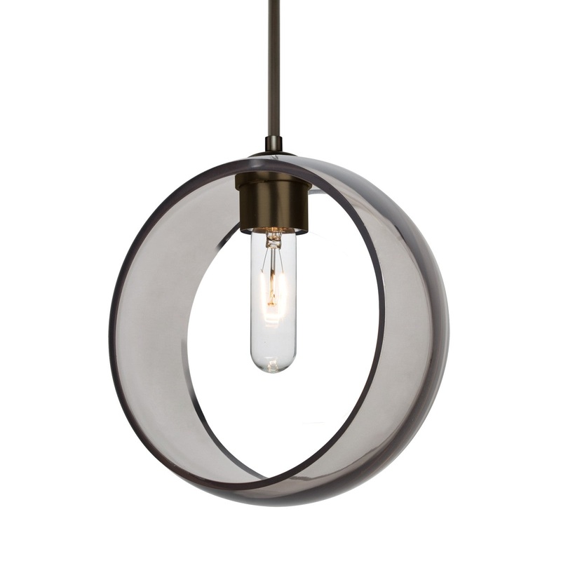 Besa 1JC-MANASM-BR-NI Besa Mana Pendant One Light Pendant Bronze