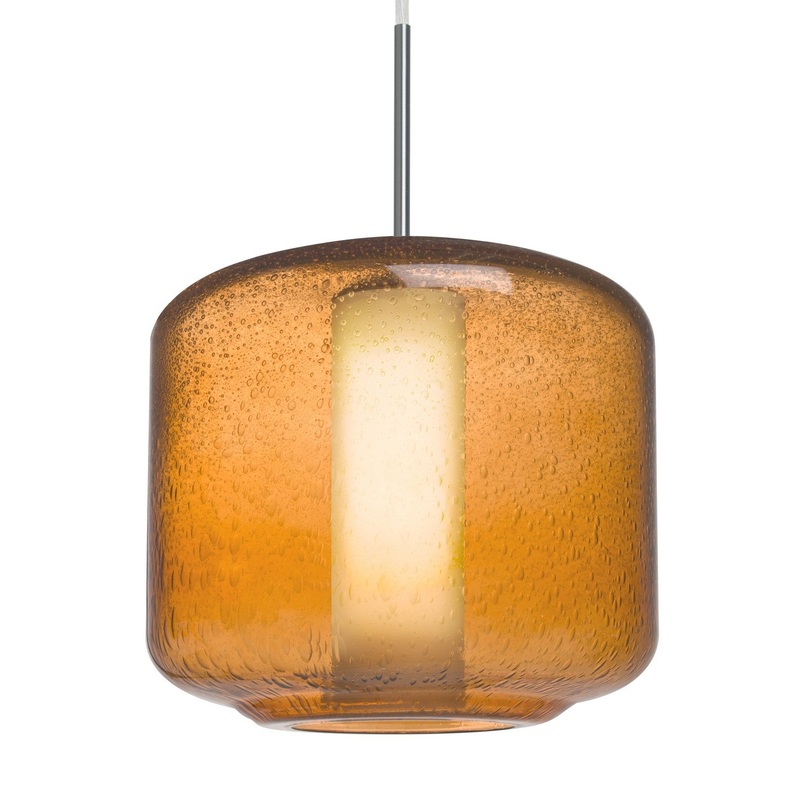 Besa 1JC-NILES10AO-LED-SN Besa Niles 10 Pendant LED Pendant Satin Nickel