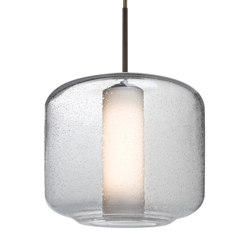 Besa 1JC-NILES10CO-LED-BR Besa Niles 10 Pendant LED Pendant Bronze