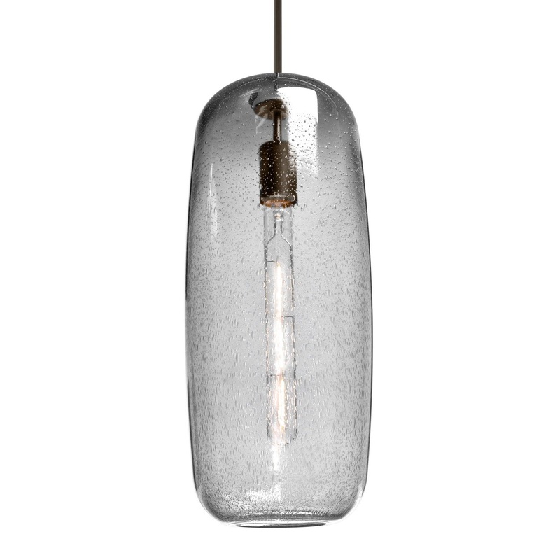Besa 1JC-PINOT18CL-BR Besa Pinot 18 Pendant One Light Pendant Bronze