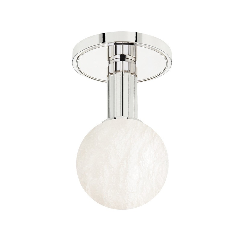 Hudson Valley 9280-PN Murray Hill LED Flush Mount, Polished Nickel (Discontinued)