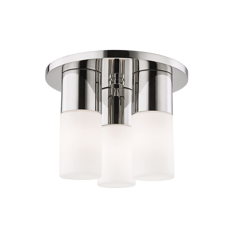 Mitzi H196503-PN Lola LED Flush Mount, Polished Nickel