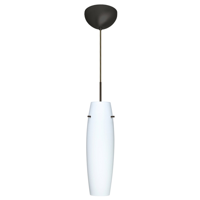 Besa 1JC-489707-LED-BR Suzi One Light Pendant Bronze