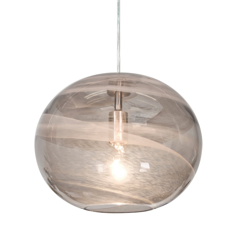 Besa 1JC-GENOSM-SN Geno One Light Pendant Satin Nickel