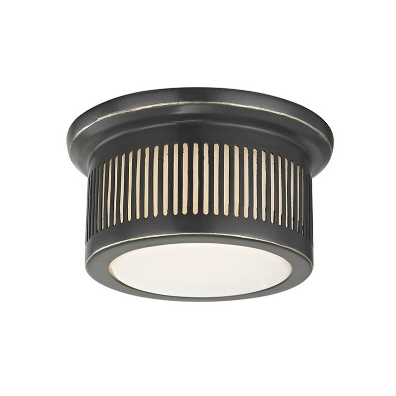 Hudson Valley 1440-OB Bangor LED Flush Mount, Old Bronze