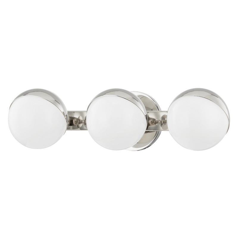 Hudson Valley 1663-PN Lodi LED Bath Bracket, Polished Nickel (Discontinued)