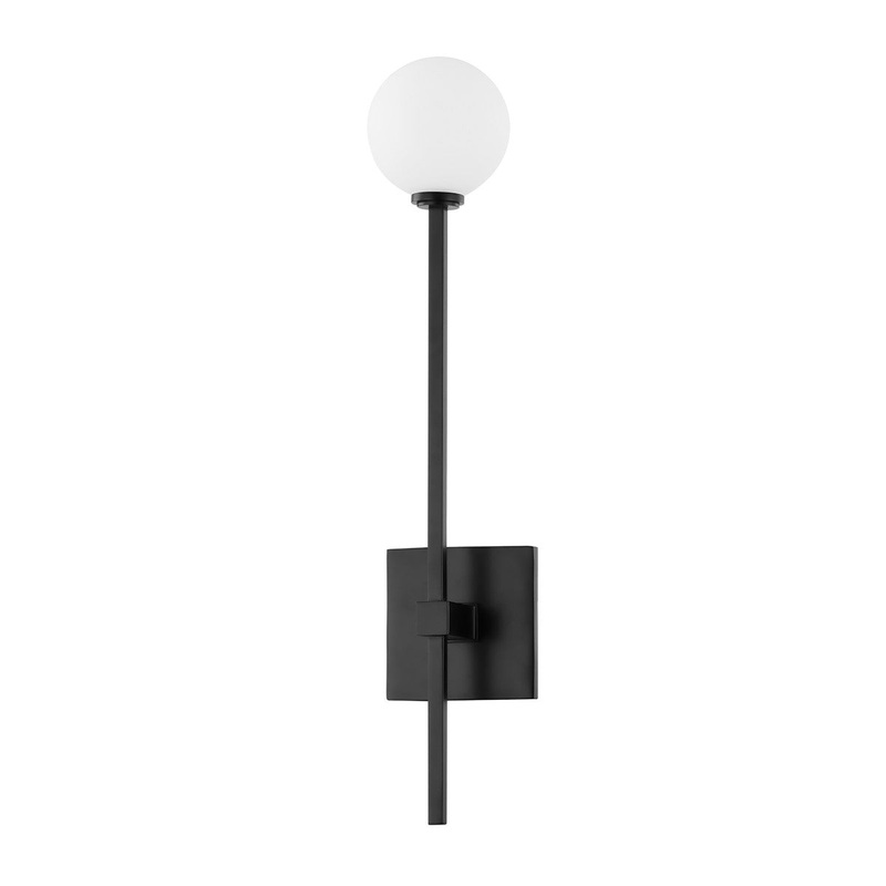 Hudson Valley 1961-BBR Pellar LED Wall Sconce, Black Brass (Discontinued)