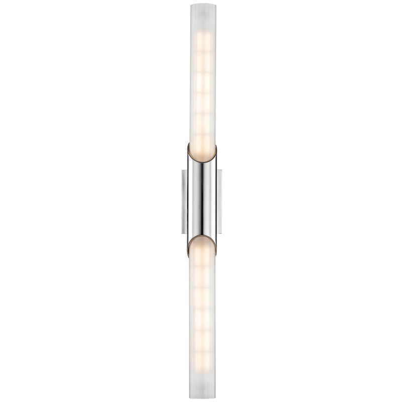 Hudson Valley 2142-PC Pylon Two Light Wall Sconce, Polished Chrome