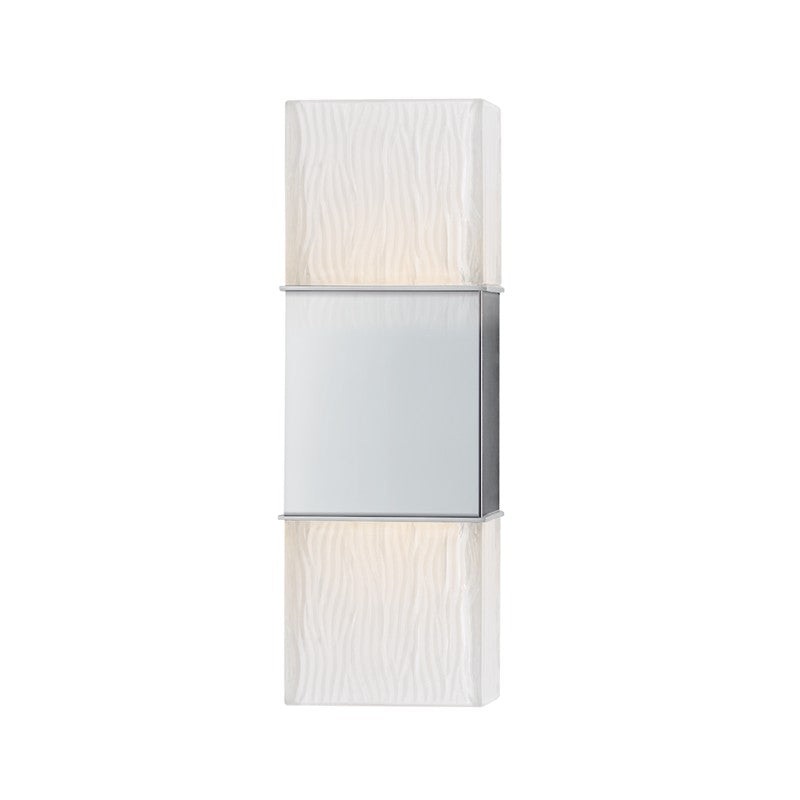 Hudson Valley 282-PC Aurora Two Light Wall Sconce, Polished Chrome