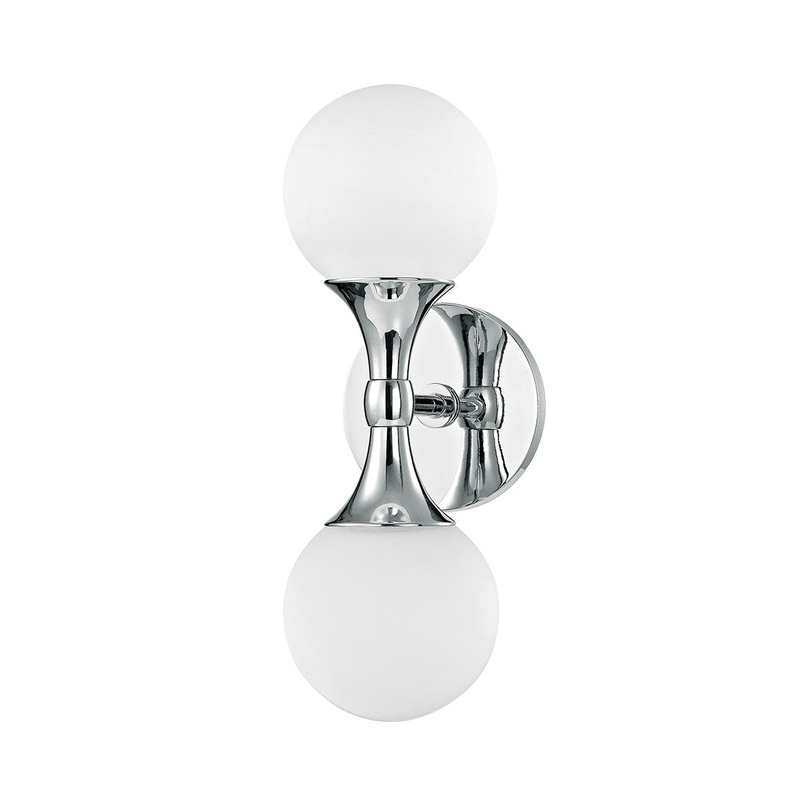 Hudson Valley 3302-PC Astoria LED Wall Sconce, Polished Chrome