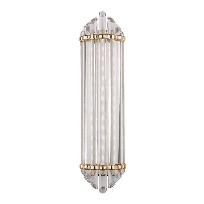 Hudson Valley 414-AGB Albion LED Bath Bracket, Aged Brass