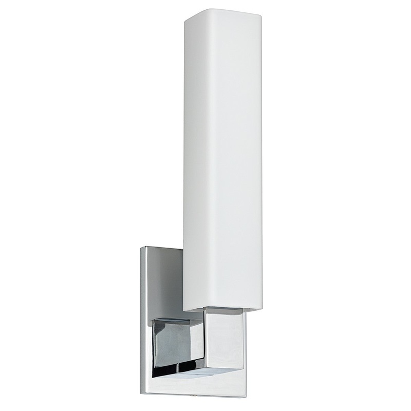 Hudson Valley 550-PC Livingston One Light Bath Bracket, Polished Chrome