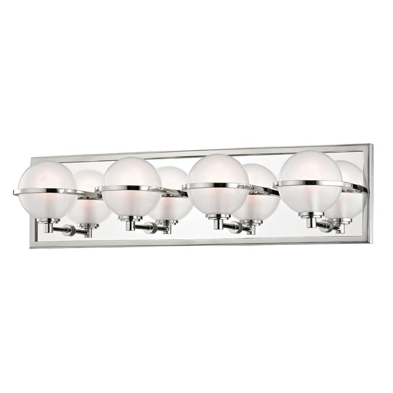 Hudson Valley 6444-PN Axiom LED Bath Bracket, Polished Nickel (Discontinued)