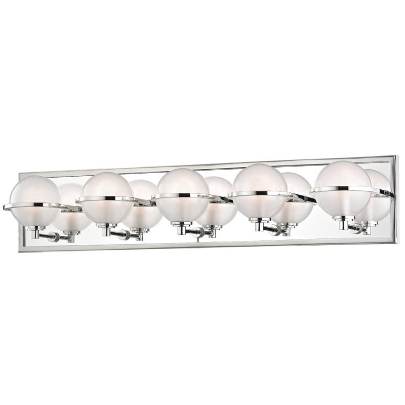 Hudson Valley 6445-PN Axiom LED Bath Bracket, Polished Nickel (Discontinued)
