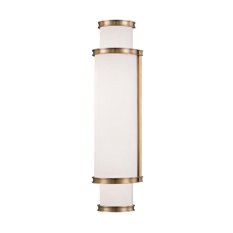 Hudson Valley 6622-AGB Malcolm LED Bath Bracket, Aged Brass