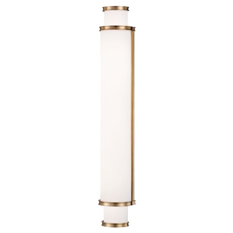 Hudson Valley 6630-AGB Malcolm LED Bath Bracket, Aged Brass