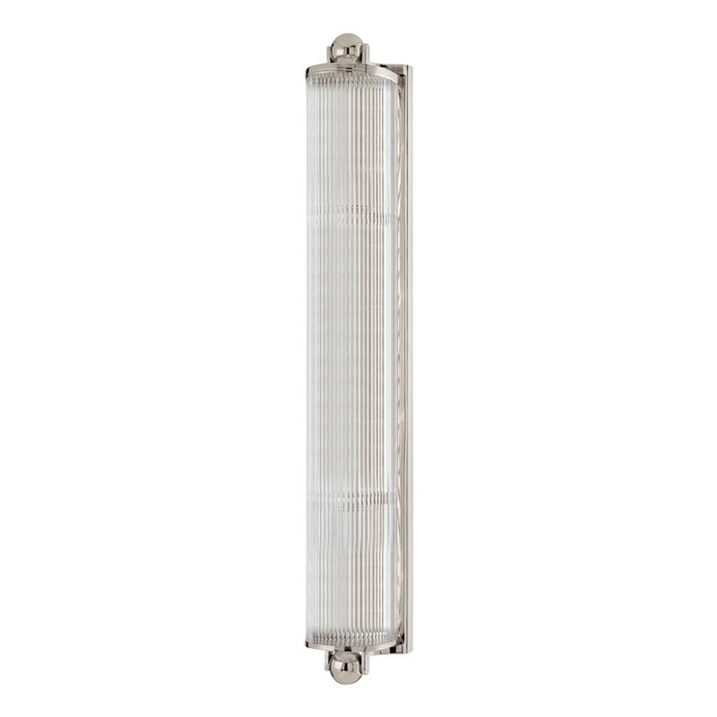 Hudson Valley 853-PN Mclean Four Light Bath Bracket, Polished Nickel