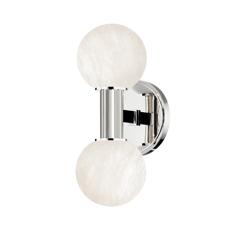 Hudson Valley 9282-PN Murray Hill LED Wall Sconce, Polished Nickel (Discontinued)