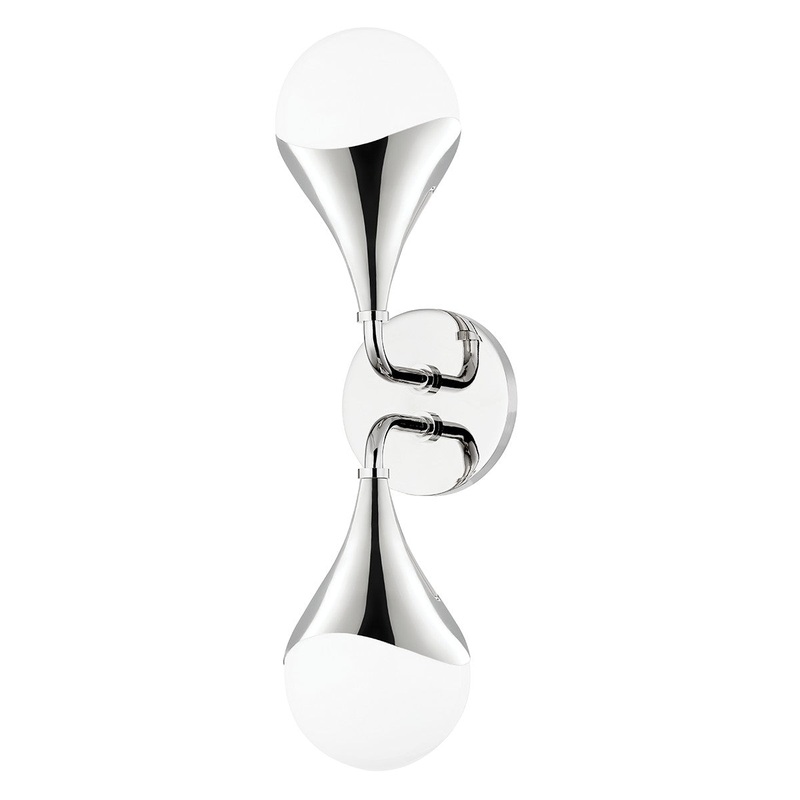 Mitzi H416302-PN Ariana LED Bath, Polished Nickel