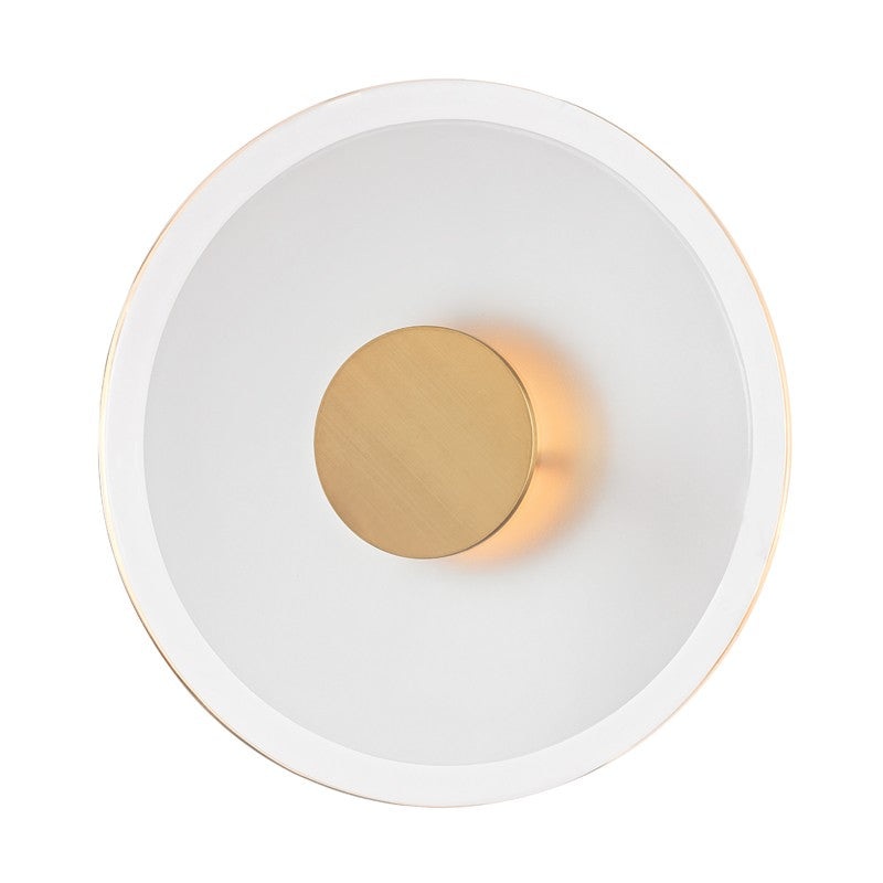 Hudson Valley 1213-AGB Guthrie LED Wall Sconce, Aged Brass