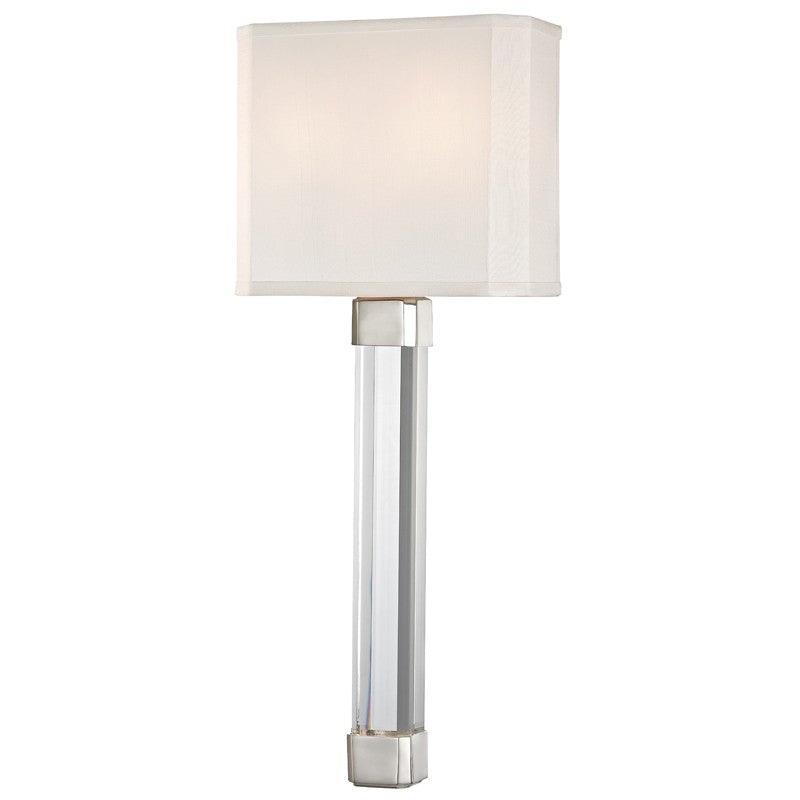 Hudson Valley 1461-PN Larissa Two Light Wall Sconce, Polished Nickel