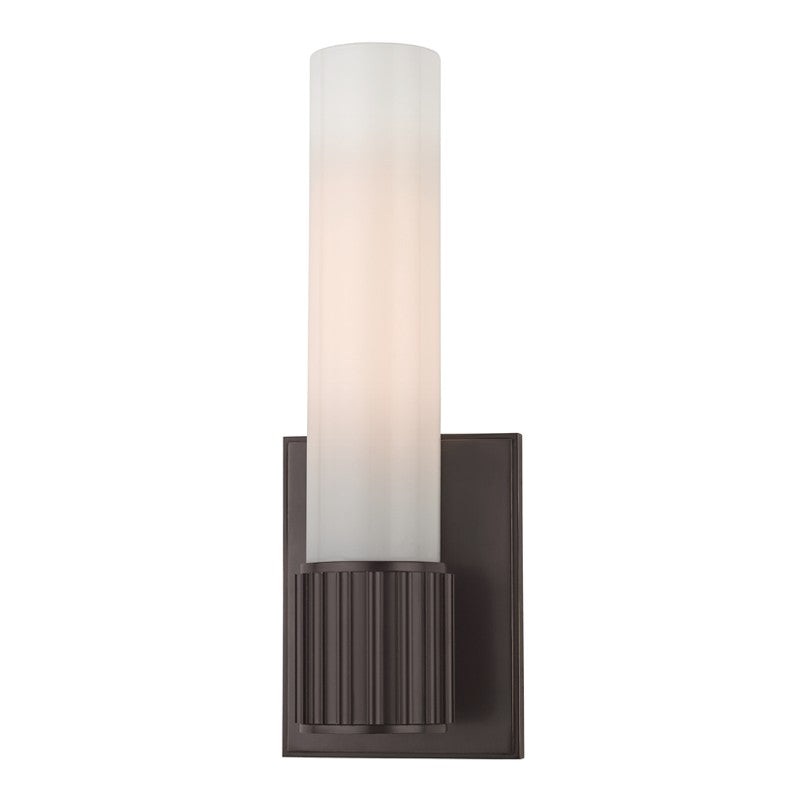 Hudson Valley 1821-OB Fulton One Light Wall Sconce, Old Bronze