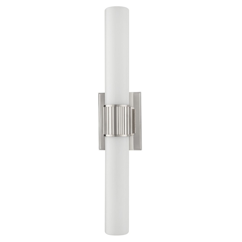 Hudson Valley 1822-PN Fulton Two Light Bath Bracket, Polished Nickel