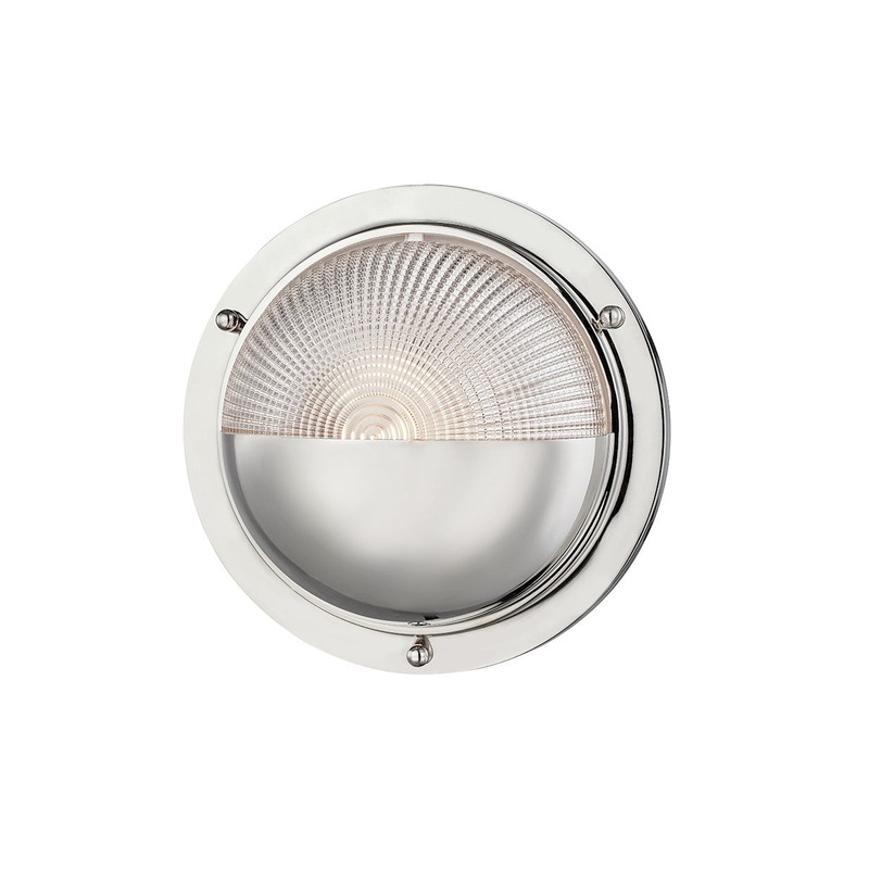 Hudson Valley 5011-PN Hughes LED Wall Sconce, Polished Nickel (Discontinued)