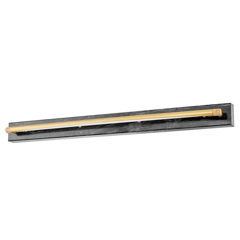 Hudson Valley 6836-AGB Hayden LED Wall Sconce, Aged Brass