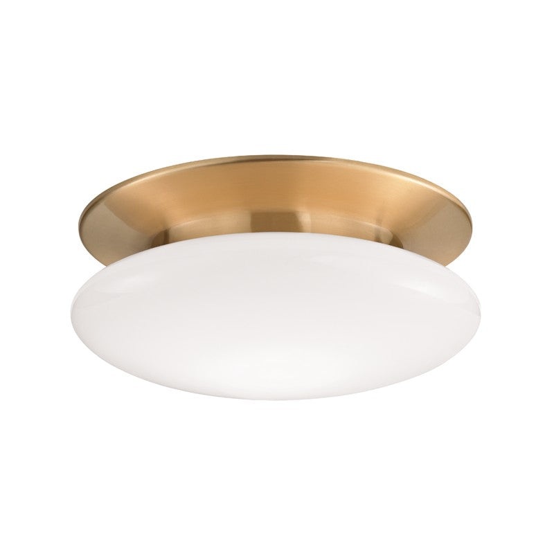 Hudson Valley 7015-SB Irvington LED Flush Mount, Satin Brass (Discontinued)