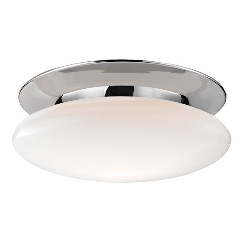 Hudson Valley 7018-PC Irvington LED Flush Mount, Polished Chrome (Discontinued)