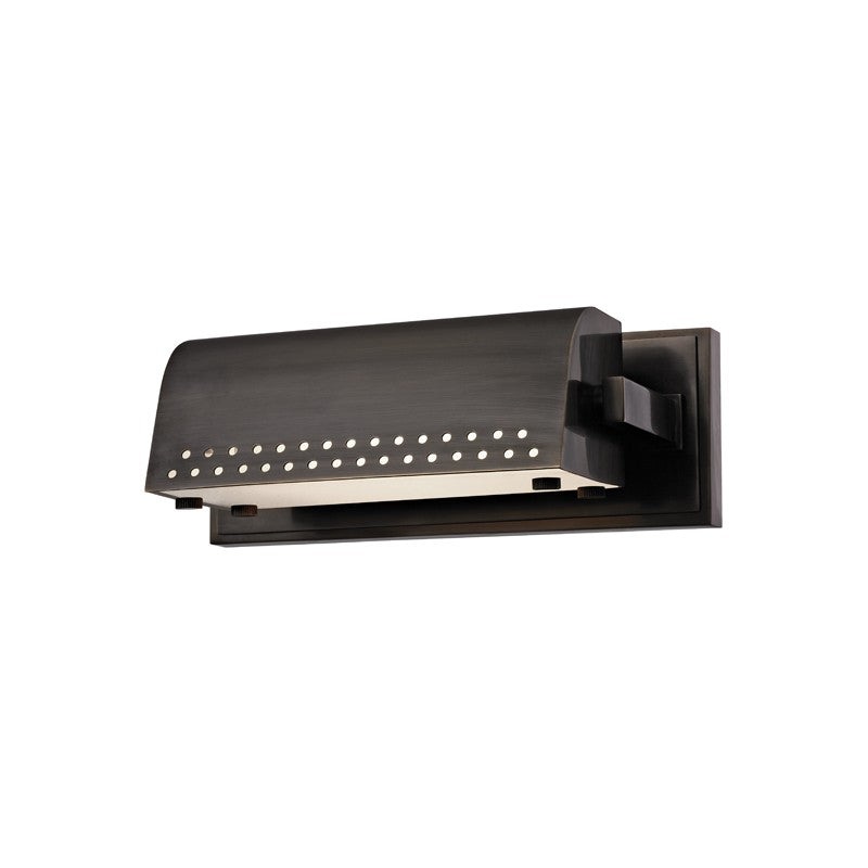 Hudson Valley 8108-DB Garfield LED Picture Light, Distressed Bronze (Discontinued)