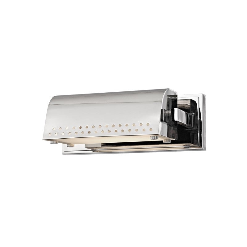 Hudson Valley 8108-PN Garfield LED Picture Light, Polished Nickel (Discontinued)