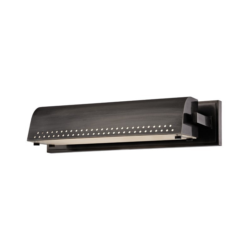 Hudson Valley 8114-DB Garfield LED Picture Light, Distressed Bronze (Discontinued)