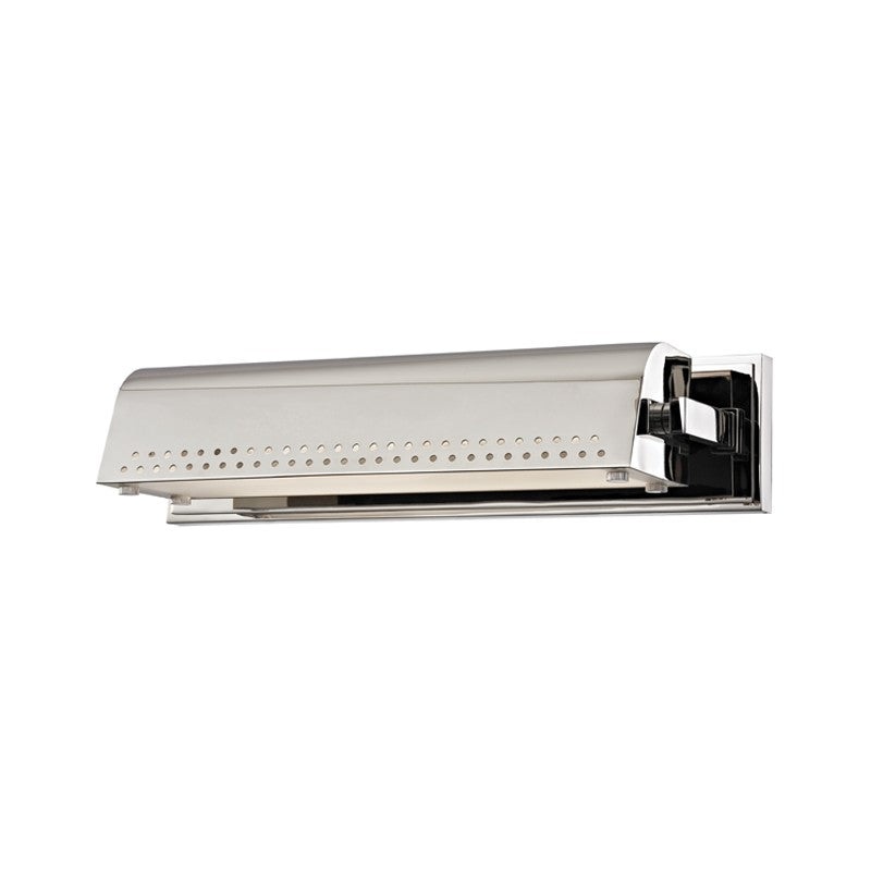 Hudson Valley 8114-PN Garfield LED Picture Light, Polished Nickel (Discontinued)