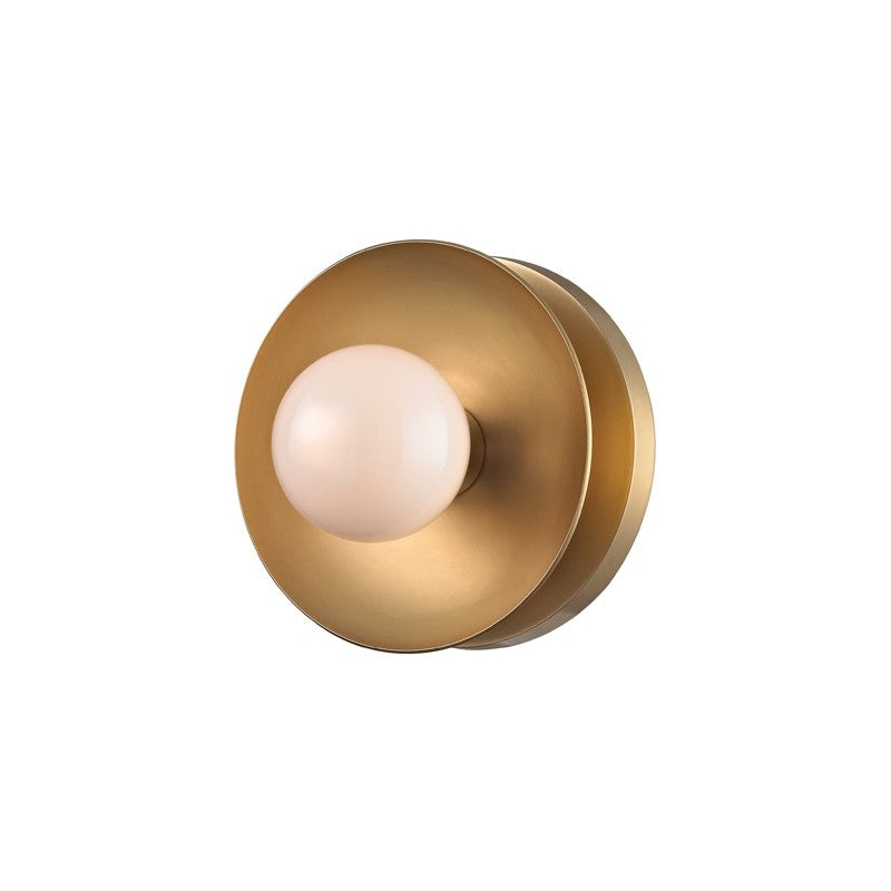 Hudson Valley 9801-AGB Julien LED Bath Bracket, Aged Brass