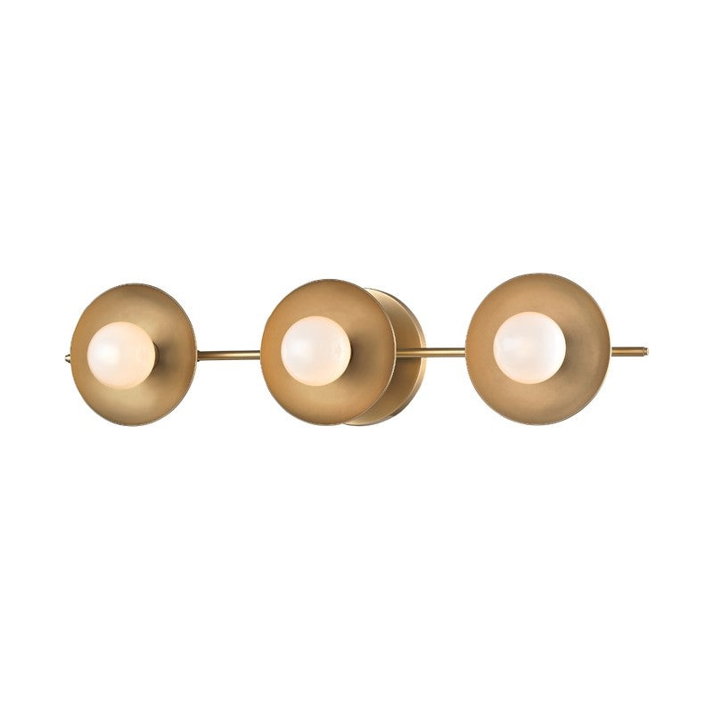 Hudson Valley 9803-AGB Julien LED Bath Bracket, Aged Brass