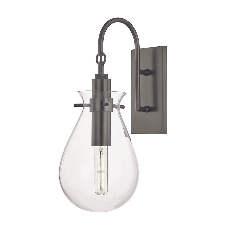 Hudson Valley BKO100-OB Ivy LED Wall Sconce, Old Bronze