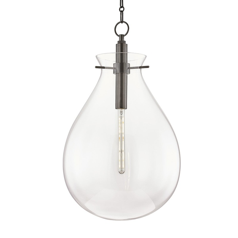 Hudson Valley BKO103-OB Ivy LED Pendant, Old Bronze