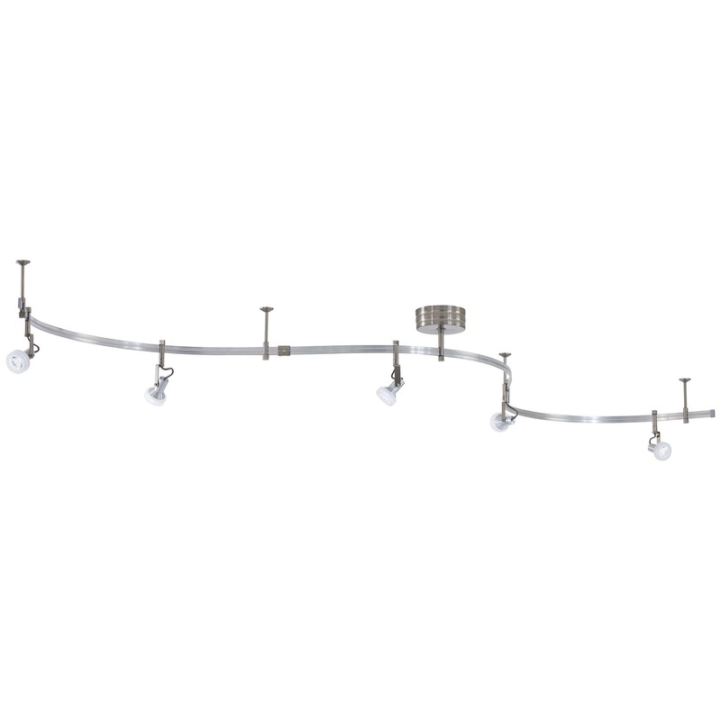 George Kovacs P4305-084 GK Lightrail LED Monorail Kit, Brushed Nickel