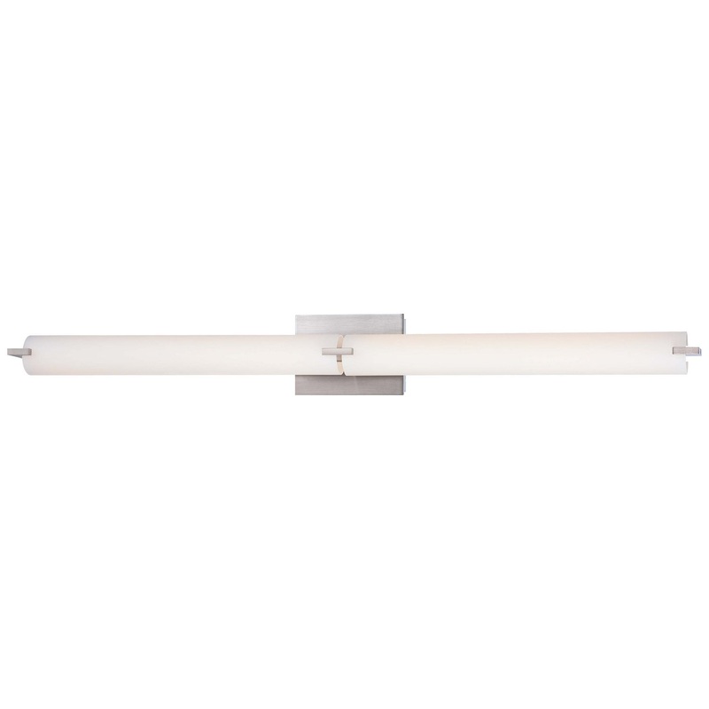 George Kovacs P5046-084-L Tube LED Bath, Brushed Nickel