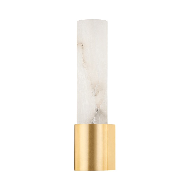 Hudson Valley 1151-AGB Ellington One Light Bath, Aged Brass
