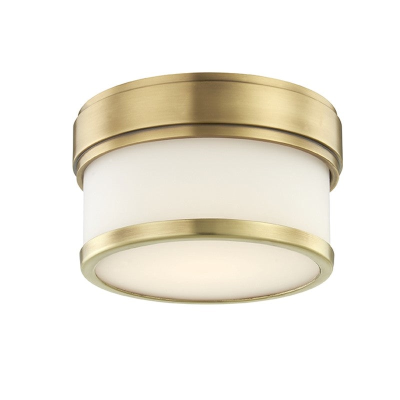 Hudson Valley 1420-AGB Gemma LED Flush Mount, Aged Brass (Discontinued)