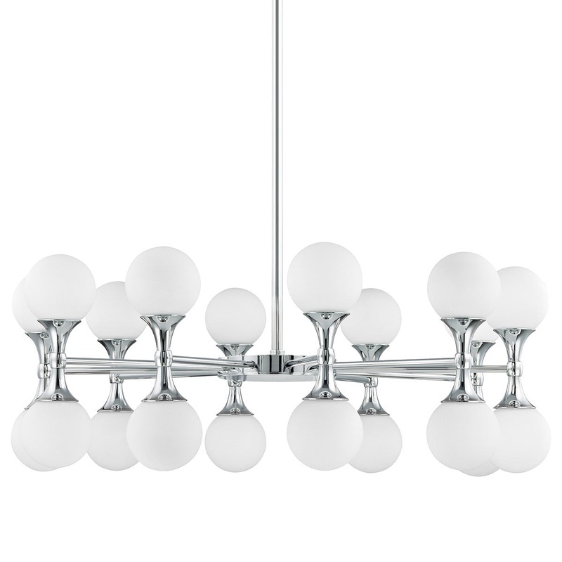 Hudson Valley 3320-PC Astoria LED Chandelier, Polished Chrome (Discontinued)